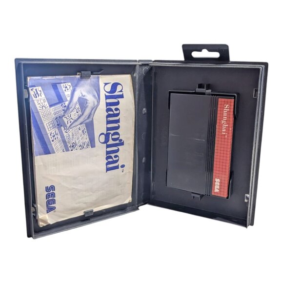 SHANGHAI - Sega Master System - Game, Case & Cover (Box Damage) - Picture 3 of 7